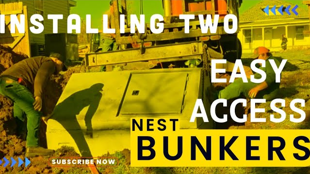 Installing Two Easy Access NEST Bunkers