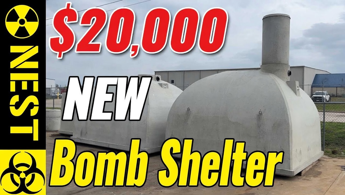 New $20,000 Nuclear Bomb Shelter 
