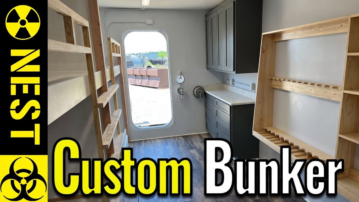 NEST Safe Cellar 10×40 Platinum Series Custom Interior