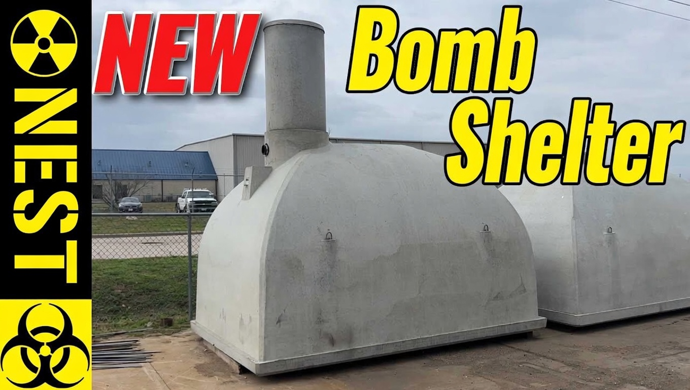 This Small Tornado / Bomb Shelter Might Just Save The World